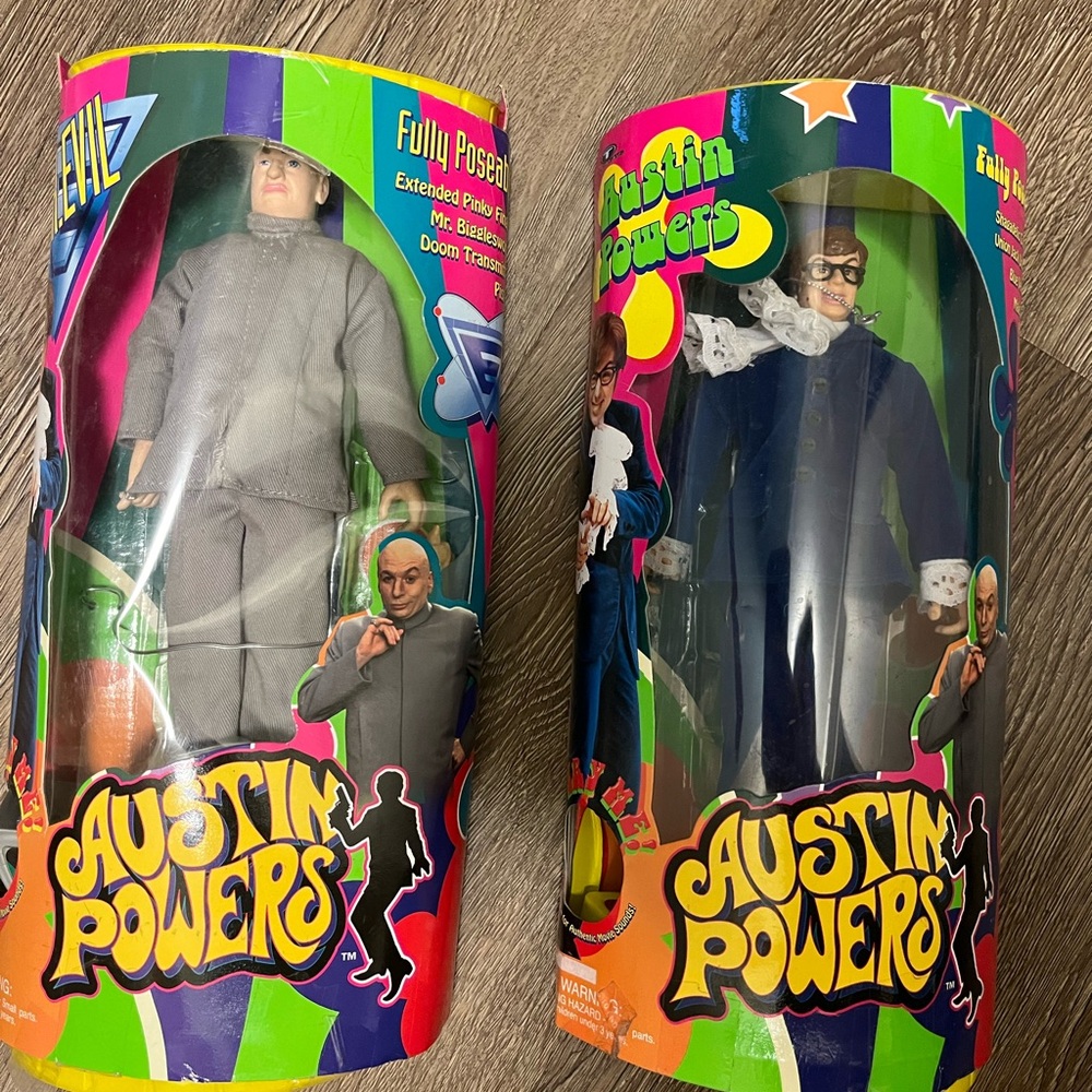 Austin Powers Action Figures Set